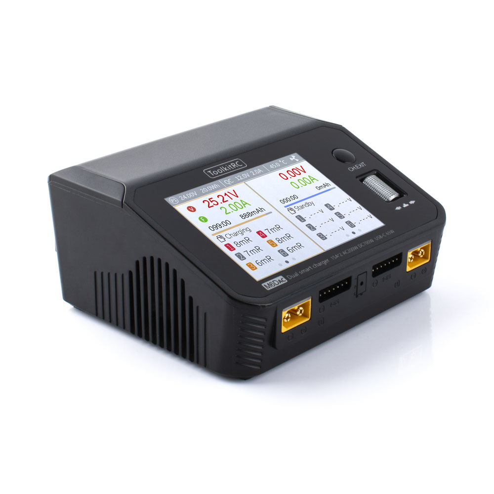 ToolkitRC M6DAC Dual Channel S - Toolkitrc M6Dac Smart Charger recension och pris