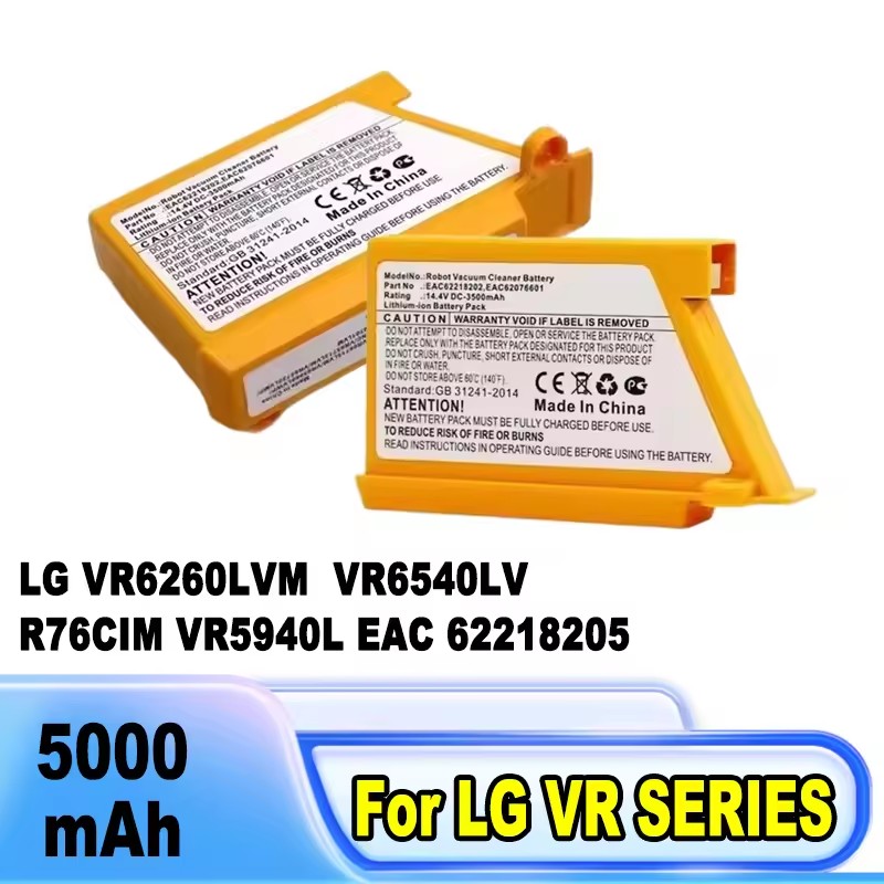 Vacuum Battery for LG VR6260LV - 4S Lipo Battery 14.8V 6000Mah recension och pris