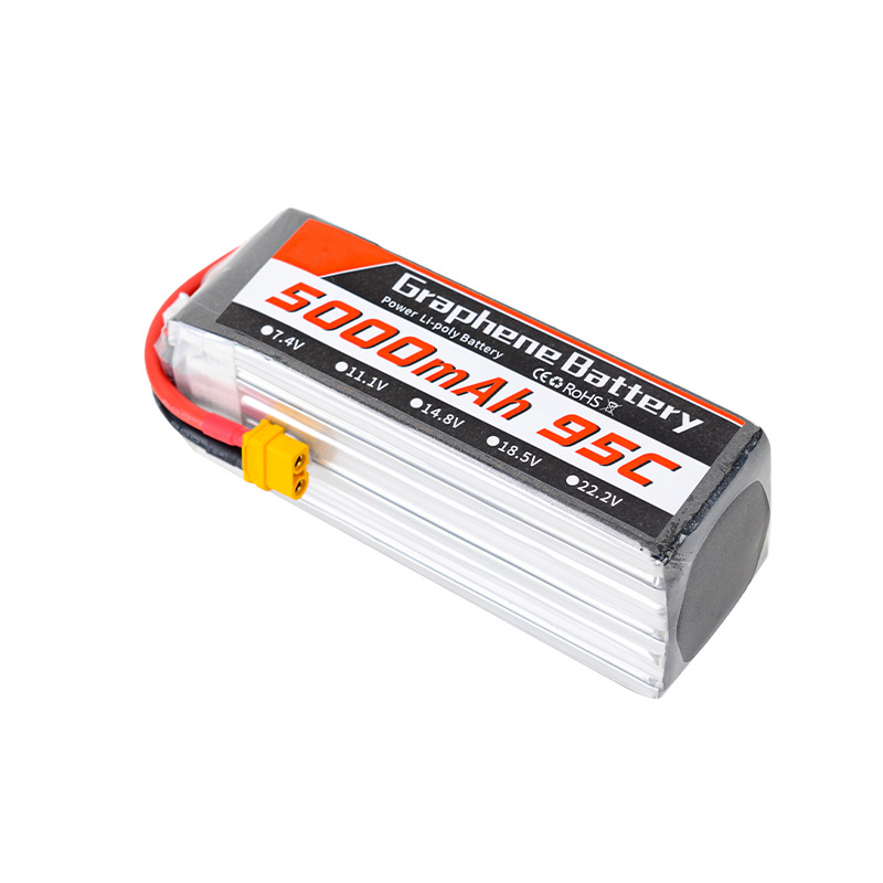 95C 22.2V 6S 5000mAh Lipo Batt - 6S Lipo Battery 22.2V 5000Mah recension och pris